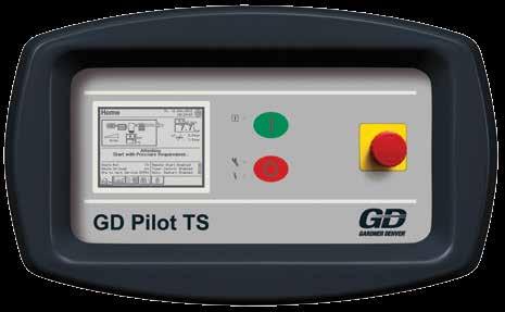 Todo bajo control - Controlador con pantalla táctil GD Pilot TS El controlador GD Pilot TS y su pantalla táctil de alta resolución es sumamente fácil de usar e intuitivo.