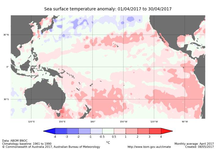 Temperatura Superficial del Mar (TSM) Mensual Mes: ABRIL Región Temperatura Anomalía Estado NIÑO 1+2 26.6 0.