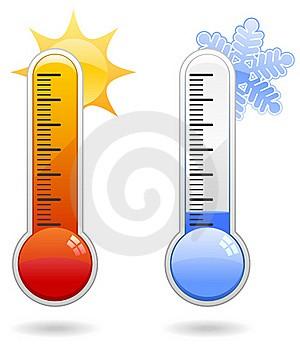 A amplitude térmica é a diferenza entre a temperatura media do