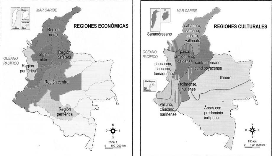 Cuando se habla de regiones, se hace referencia a las posibles formas de dividir y organizar un territorio.