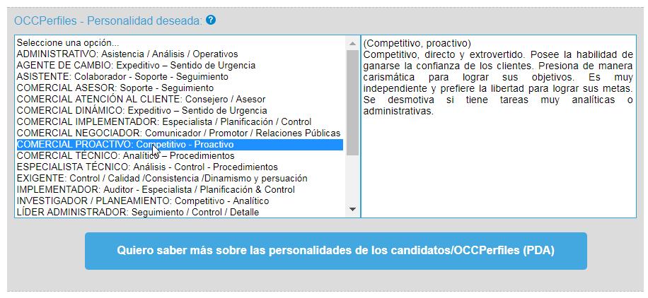 4.- Sabías que en OCCMundial, puedes saber si el candidato que aplica a tu vacante es compatible a ella?