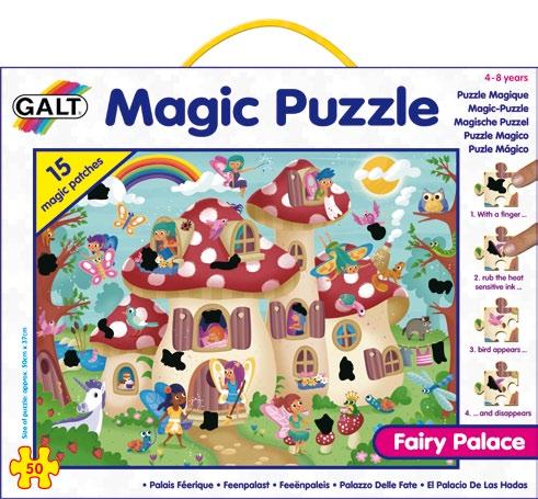 Four Puzzles in a Box 72 Piece Galt Toys Fairies