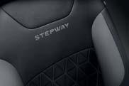 Versión Stepway PRINCIPALES EQUIPAMIENTOS STEPWAY= AMBIANCE+ Faros antiniebla Retrovisores exteriores en color carrocería Pack Look Stepway