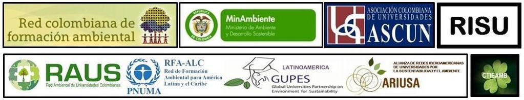 temáticas de la encuesta: A. Gobierno y participación ambiental B. Docencia y Formación Ambiental C.