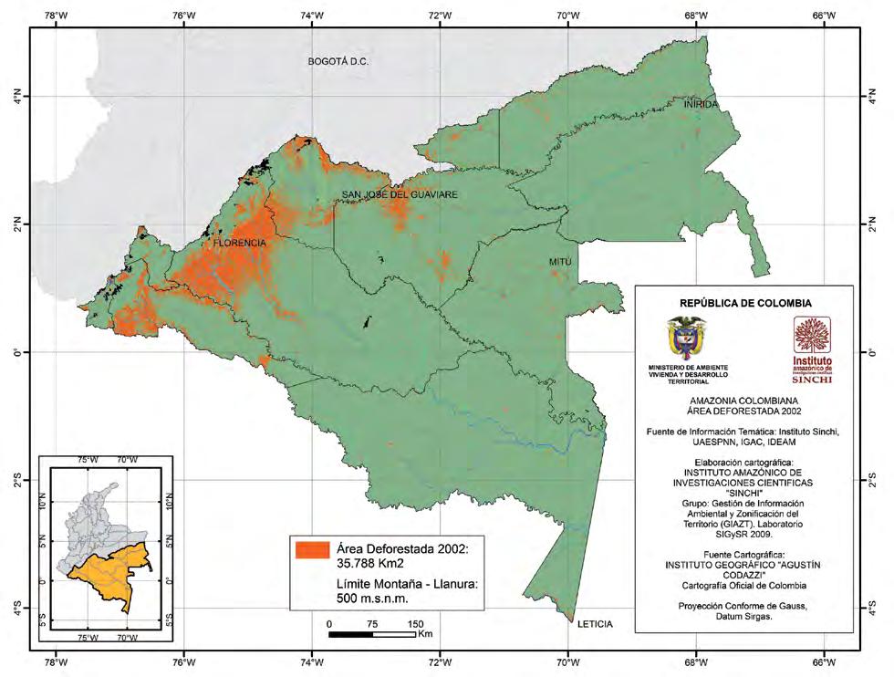 46 Monitoreo de los bosques y otras coberturas de la Amazonia colombiana Figura