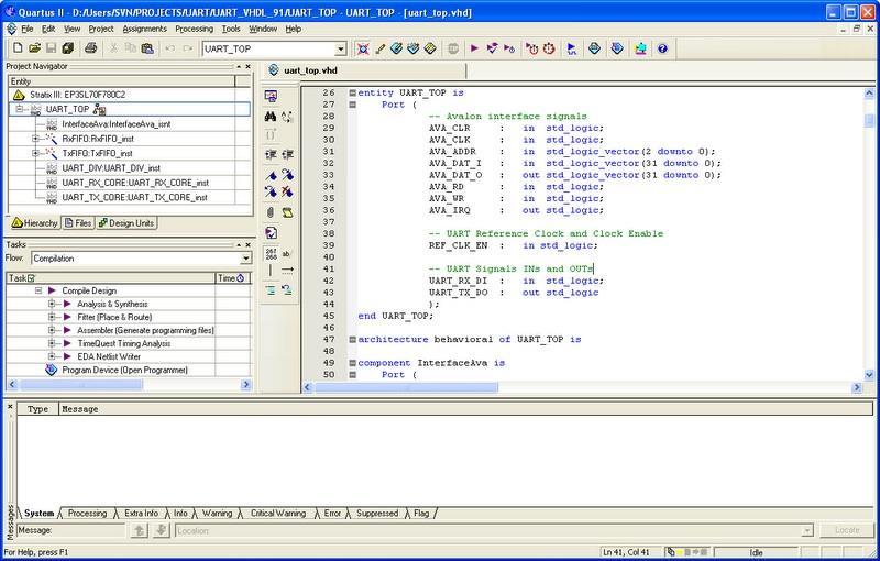 8 Quartus II Quartus II en una herramienta de software proporcionada por Altera par la síntesis y análisis de diseños descritos en lenguajes de descripción de hardware.
