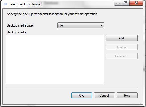 Una vez pulsado este botón, se abrirá una nueva pantalla llamada Buscar Archivos de copia de seguridad o Locate Backup Files.