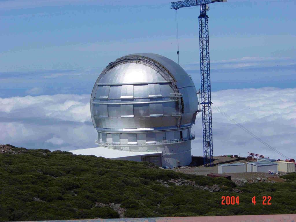 Algunos de los más grande telescopio de reflexión Los telescopio Keck :