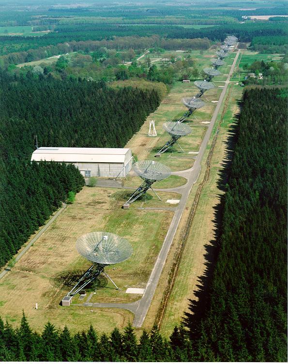 Otros interferómetros Westerbork, Países