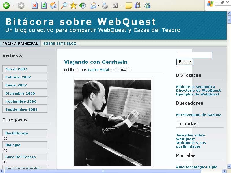 BITÁCORA DE WEBQUEST