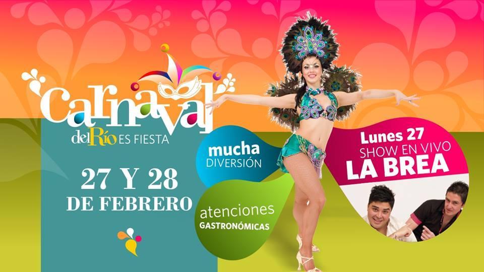 Carnaval Fecha: 27 y 28 de febrero Casino del Río Cipolletti celebra