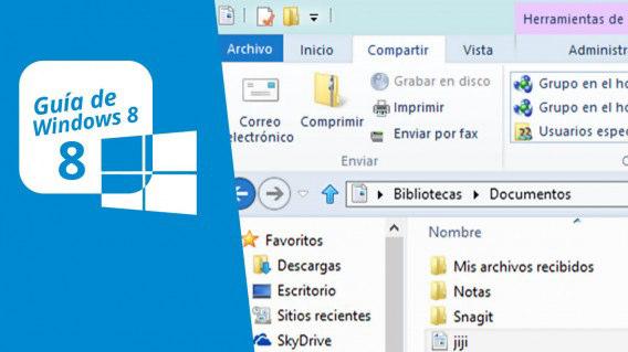 Windows 8 : Explorador de archivos y otras mejoras El explorador de archivos es una parte esencial del sistema Windows.