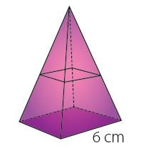 12. La razón entre los volúmenes de los cubos A y B es 27 : 8. El volumen del cubo B es 64 cm3. Cuánto mide la arista del cubo A? A. 6 cm B. 8 cm C. 72 cm D. 216 cm E. 243 cm 13.