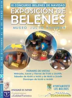 2017 DICIEMBRE Del 23 de diciembre al 6 de enero: EXPOSICIÓN DE BELENES GANADORES DEL CONCURSO (realizados por los niños de