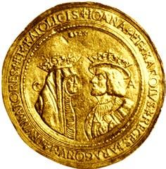 JUANA Y CARLOS 1506-1516 JUANA I, de España, Reina de Castilla, León, Aragón, Navarra, Sicilia y las Indias, hija de Fernando V de Aragón y Sicilia, y de Isabel II, de Castilla y León.