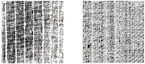 94 CAPÍTULO 2. AUTÓMATAS CELULARES Figura 2.21: (Izquierda) Imagen bin85 (256 256).