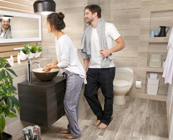 LAVAMANOS LAVAMANOS Corona ofrece diferentes tipos de lavamanos que ayudan a definir el diseño del espacio en tu baño.