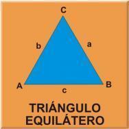 Ángulos interiores: son aquellos formados por cada par de lados consecutivos del triángulo.