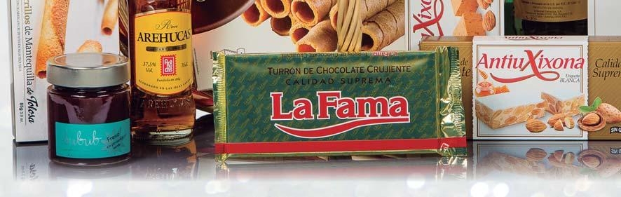 150 g 1 Barra Turrón Chocolate Crujiente Suprema La Fama 150 g 1 Est.