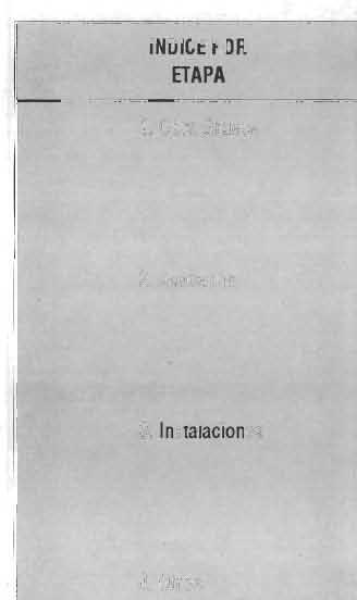 CUADRO 49 BOLIVIA: INDICE DEL COSTO DE LA CONSTRUCCION I.C.C. (') RESPECTO AL PERIODO ANTERIOR (Años 1991-1992) INDICE POR ETAPA PERIODO MATERIAL 1 N S U M O S REMUNER. OTROS INDICE GENERAL 1.