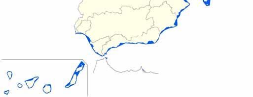 Incluidas en la categoría de aguas costeras se encuentran las lagunas costeras.