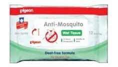 Protegen a tu bebé de los mosquitos y zancudos No dejan residuos pegajosos y tienen un aroma sumamente suave y delicado. 10565 Toallitas Húmedas (Baby wipes) antimosquito 12 toallitas 11.90 10.