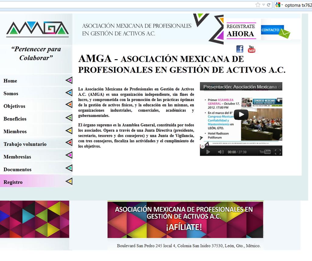 Portal AMGA El proyecto del Portal y la Revista de