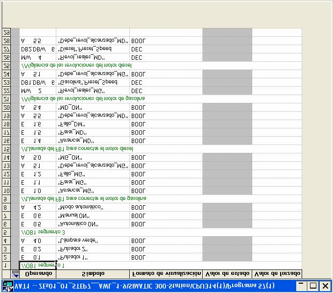 7 Probar el programa con la tabla de variables El test de las variables del programa consiste en observar y forzar dichas variables.