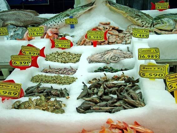 Las pescaderías de los Supermercados Se esmeran mucho