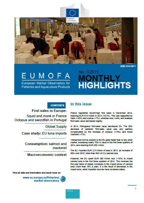Publicaciones de EUMOFA Newsletter mensual (EN, ES, FR) El
