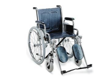Peso de una silla de ruedas standard El peso de una silla de ruedas standard G 902 C 46 con apoyabrazos tipo escritorio removibles y apoya piernas con sistema de elevación y oscilación independientes