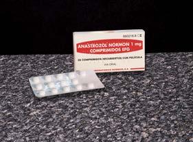 Anticancerosos ANASTROZOL NORMON EFG (Arimidex, Anabrest) 1 mg 28 comprimidos Indicaciones terapéuticas: Tratamiento del cáncer de mama avanzado en mujeres
