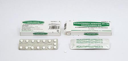 BICALUTAMIDA NORMON EFG (Casodex) 50 mg 30 comprimidos Indicaciones terapéuticas: Tratamiento del cáncer de próstata avanzado en combinación con análogos LHRH