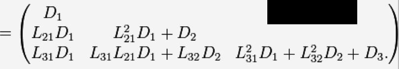 Una forma alternativa que evita calcular raices cuadradas De tal manera que L es una matriz triangular inferior con