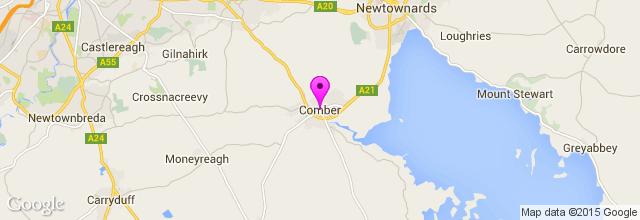 Comber La ciudad de Comber se ubica en la región Irlanda del Norte - Down de Reino Unido.