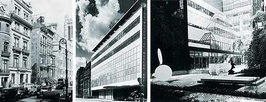 1938 MOMA celebra la exposición Bauhaus 1919-1928, organizada por Herbert Bayer y