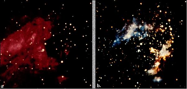 Cont. Colapso Nebulosa Swan, ondas visibles Ondas infrarrojas Proceso de Formación es rápido Desde el