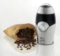 MOLINILLOS DE CAFÉ ARIETE 3016 MOLINILLO ELÉCTRICO DE CAFÉ Este molinillo de café, de diseño compacto, es muy fácil de usar mediante un único botón, simplemente hay que presionarlo para comenzar a