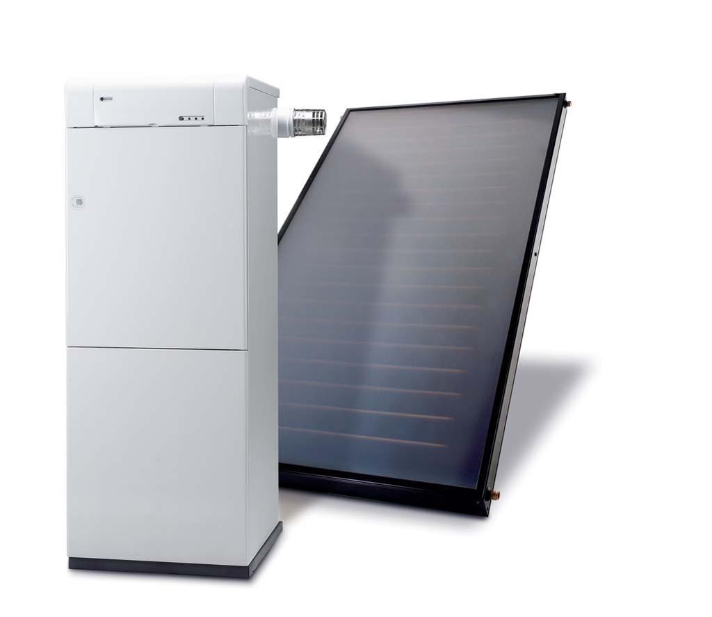 DOMO SOLAR 4 Domusa empresa líder en productos para la producción de agua caliente y calefacción presenta la caldera solar híbrida Domo Solar 4.