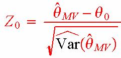 Contraste de hipótesis PASO 4: PASO 1: PASO 2: H : θ = θ ; H : θ θ 0 0 1 0 Rechazo H 0 Rechazo H 0 (a) Z 0 = ˆ θ MV θ 0 Var( ˆ θ ) MV (a) Acepto H 0 Rechazo H 0 H