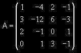 5. RANGO DE UNA MATRIZ Definición: Rango de una matriz: es el número de líneas (filas o columnas) de esa matriz que son linealmente independientes.