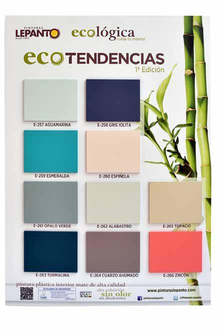 Verde, Alabastro, Cuarzo Ahumado, Topacio 10,60 40,95 113,55 R-400 (CON ADITIVO ANTIMOHO) Pintura plástica de gran rendimiento y acabado mate lavable.