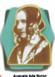 Su socia, la matemática británica Augusta Ada Byron (1815-1852), sugirió la idea de que las tarjetas perforadas pudieran adaptarse al motor de Babbage para repetir ciertas operaciones por lo que