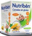 Papillas infantiles Nutribén Cereales sin Gluten 300 g C.N. 360503.8 Nutribén Cereales sin Gluten C.N. 209965.