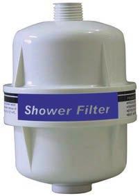 Ósmosis doméstica FILTRO AQUA-SHOWER Filtro para ducha para la eliminación del cloro, contaminantes orgánicos (THM, etc.).