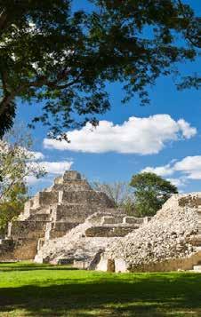 CAMPECHE EXPERIENCIA CULTURAL Ciudad de Campeche, Chicanna, Becán, Xpujil, Calakmul, Balamkú y Edzna 5 DÍA 1 Cd de origen City tour DÍA 2 Zona arqueológica de Chicanna y Becán DÍA 3 Reserva de la