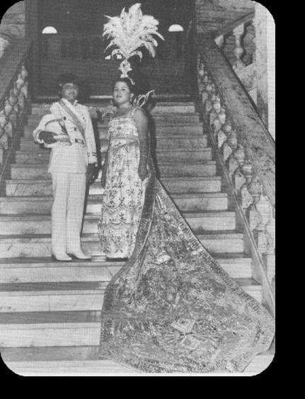 Texidor) Reina Infantil del Carnaval Juan Ponce de León 1974 Tema del