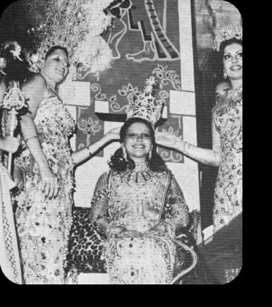 Wanda Cecilia Pérez, Reina del Carnaval Juan Ponce de León 1974.