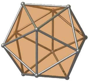 Octahedro: 8 caras triangulares