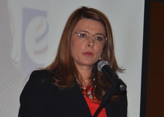 Introducción Juana Carolina Londoño, Presidenta de Fiducoldex habló de los orígenes de la compañía y los logros alcanzados en pro de los empresarios del país.
